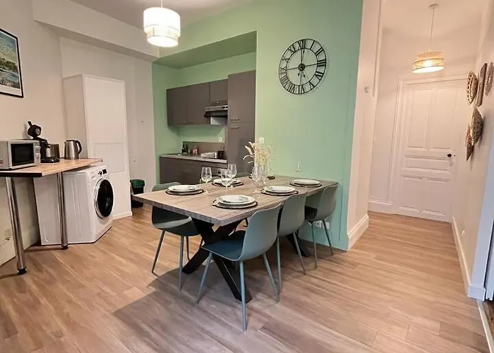Apartament Le Cesar - Hypercentre - Ideal Famille & Groupe Angers